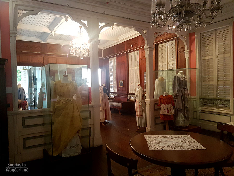 The interior of the John Saint-Perse's Museum - Sunday in Wonderland