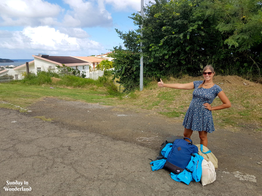 Hitchhiking in Martinique - Transport in Caribbean - Sunday In Wonderlnad Blog