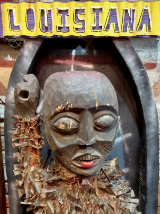 Wooden Voodoo Statue in Louisiana - Sunday In Wonderland Travel Blog