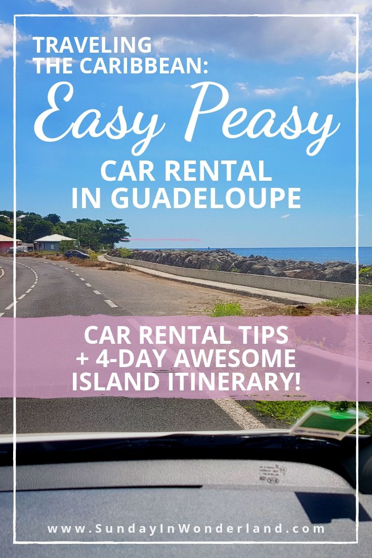 Easy car rental in Guadeloupe, the Caribbean