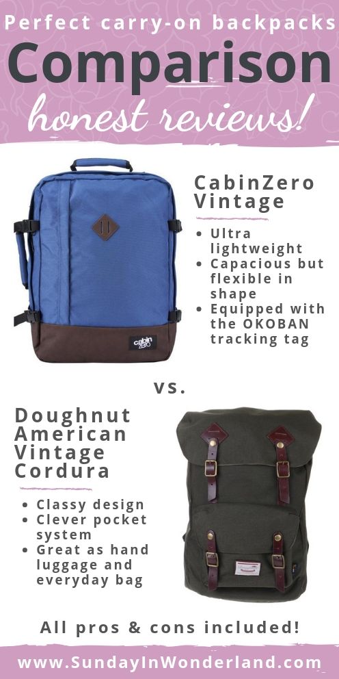 Perfect weekender backpacks comparison - best travel bag comparison