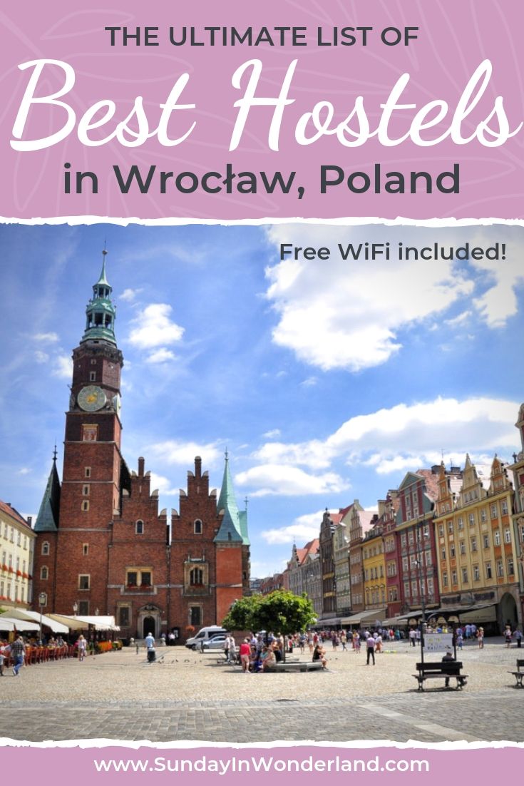 The ultimate list of Best Hostels in Wrocław, Poland
