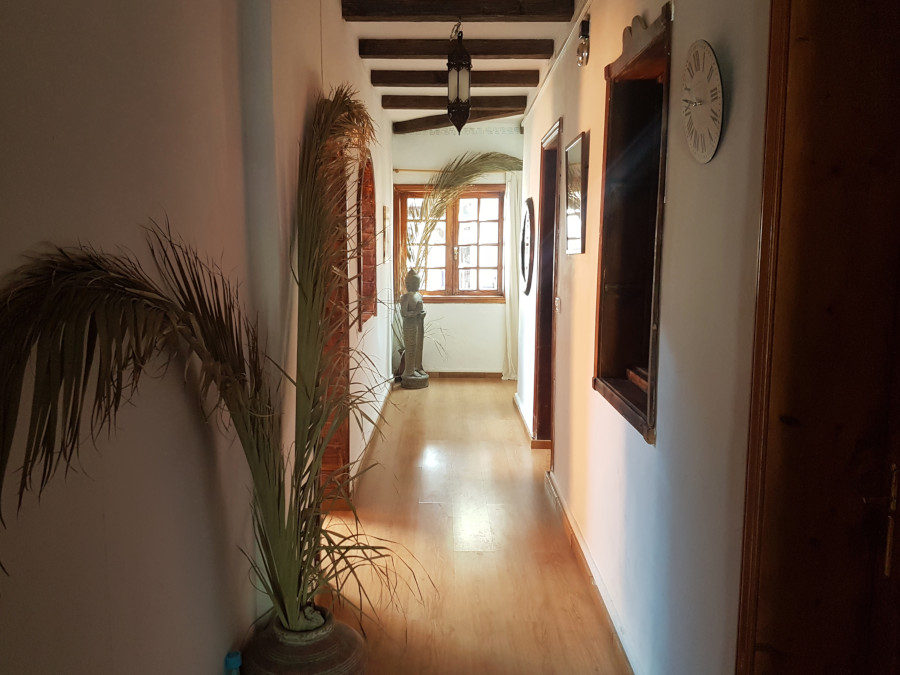 The corridor in Casa Antonia guest House in Tenerife