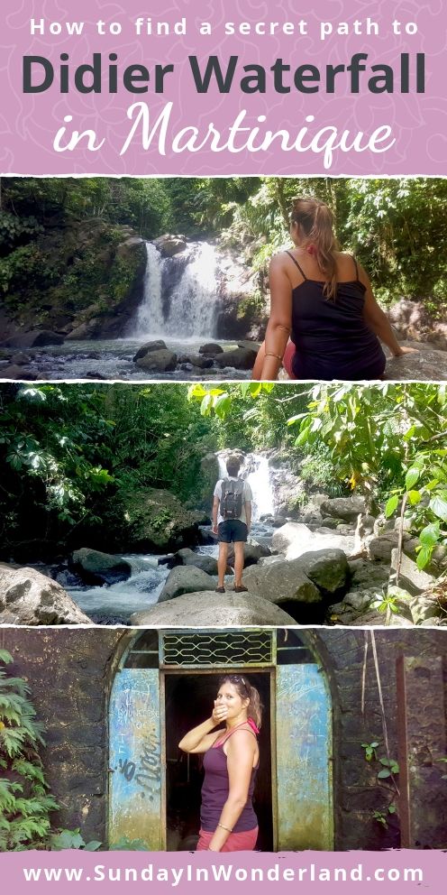 How to find a secret path to Didier Waterfall in Martinique