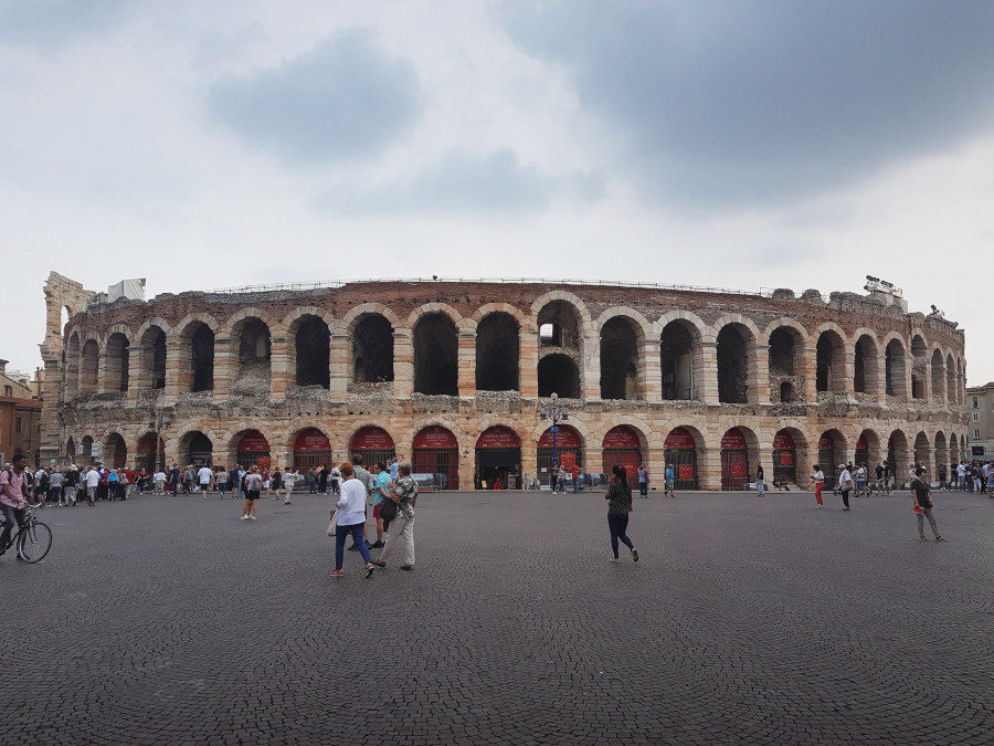 Ancient Arena in Verona - Planning a trip to Italy