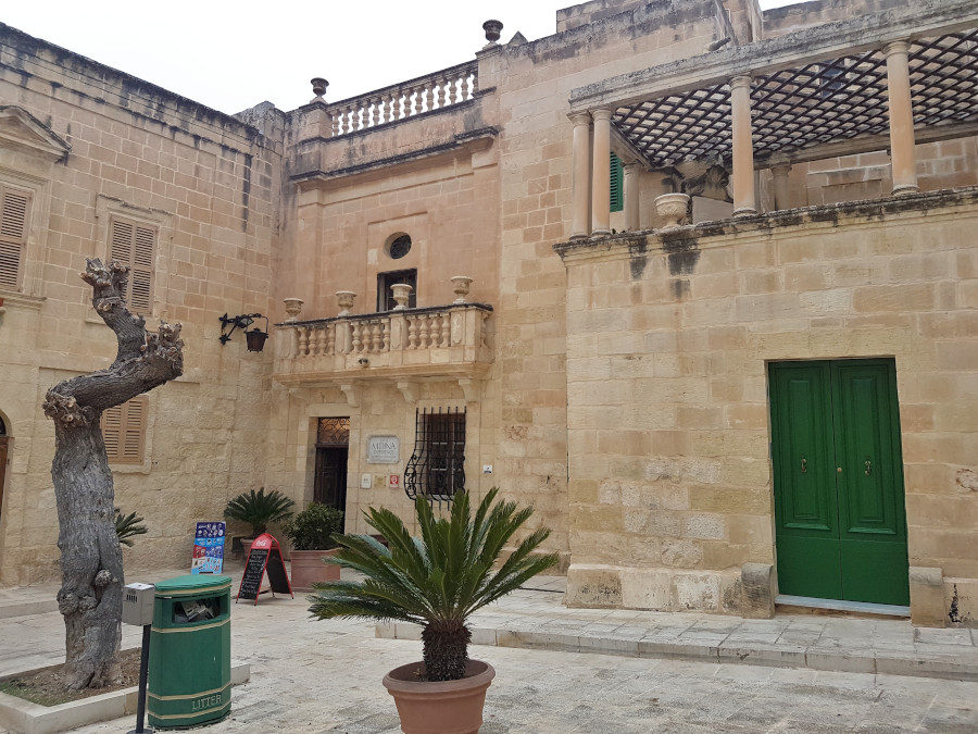 Pjazza Mesquita in Mdina, in Malta