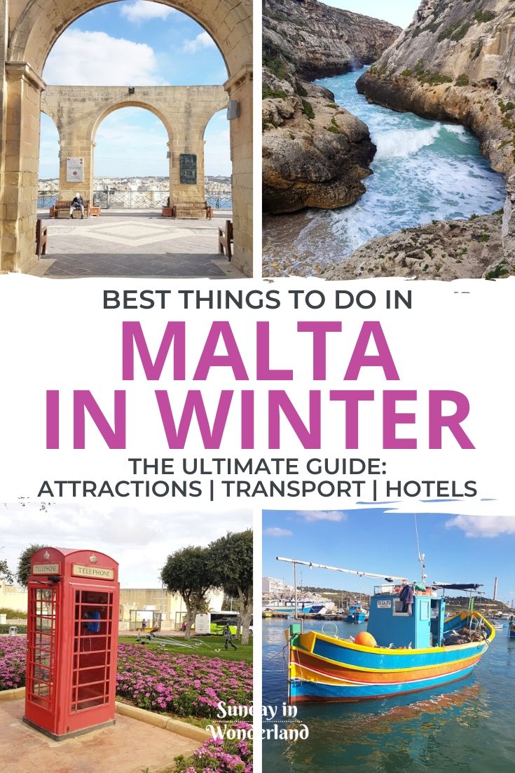 Best things to do in Malta in winter