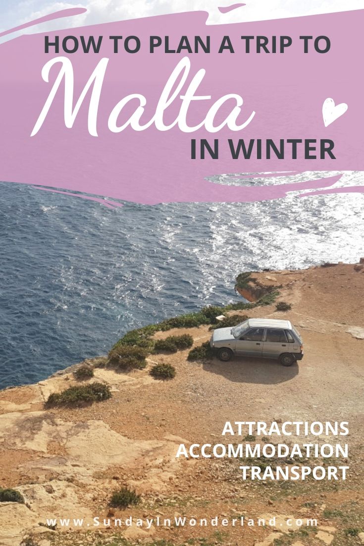 How to plan a trip to Malta in winter?