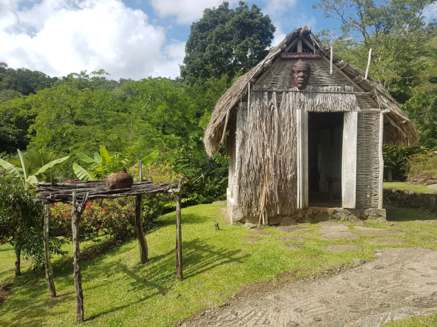 The slave's hut in La Savane des Esclaves