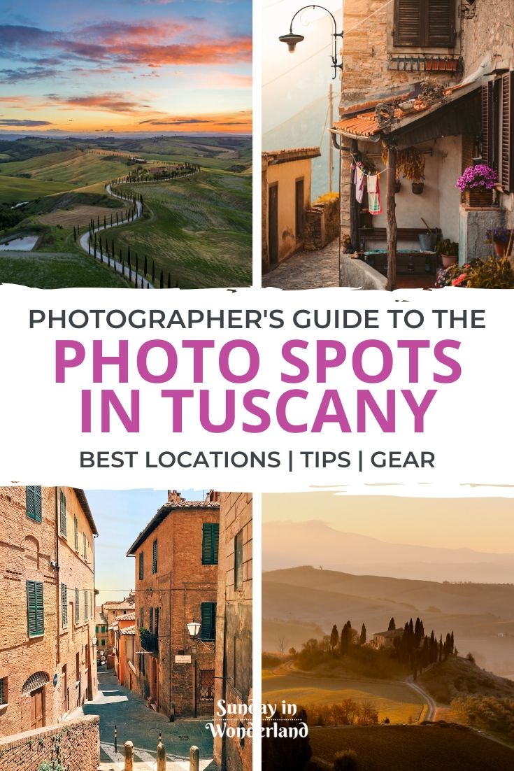 Photographer's guide to the photo spots in Tuscany