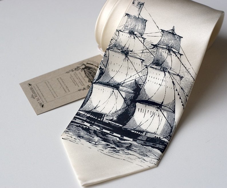 Silk tie - Sailing gifts for boaties