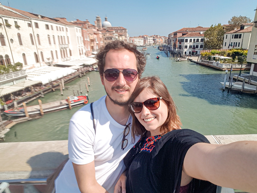 A couple in Venice: romantic Venice for the weekend