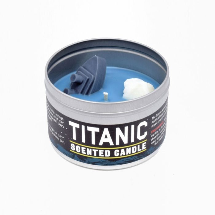 Titanic scented candle