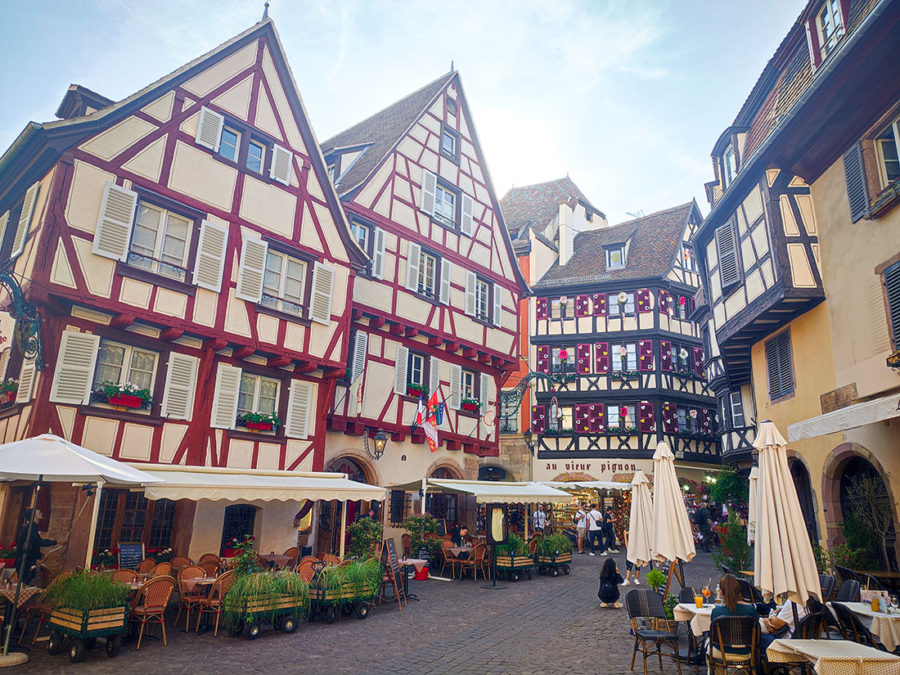 Wandering in the colorful streets is one of the best things to do in Colmar, France