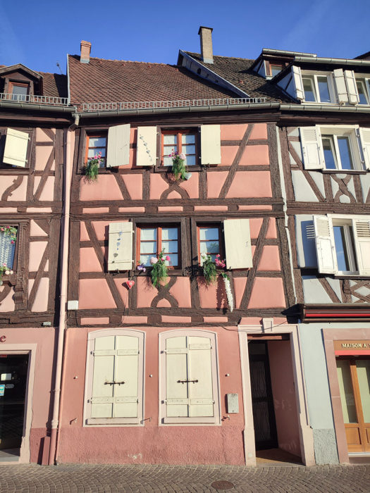 Half-timbered houses in Colmar, Alsace
