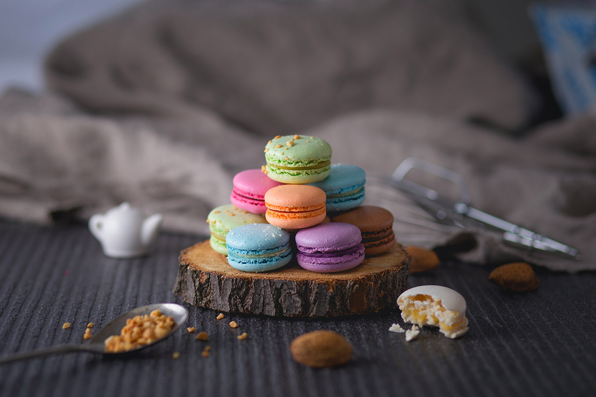 Colorful macarons - French gifts from France
